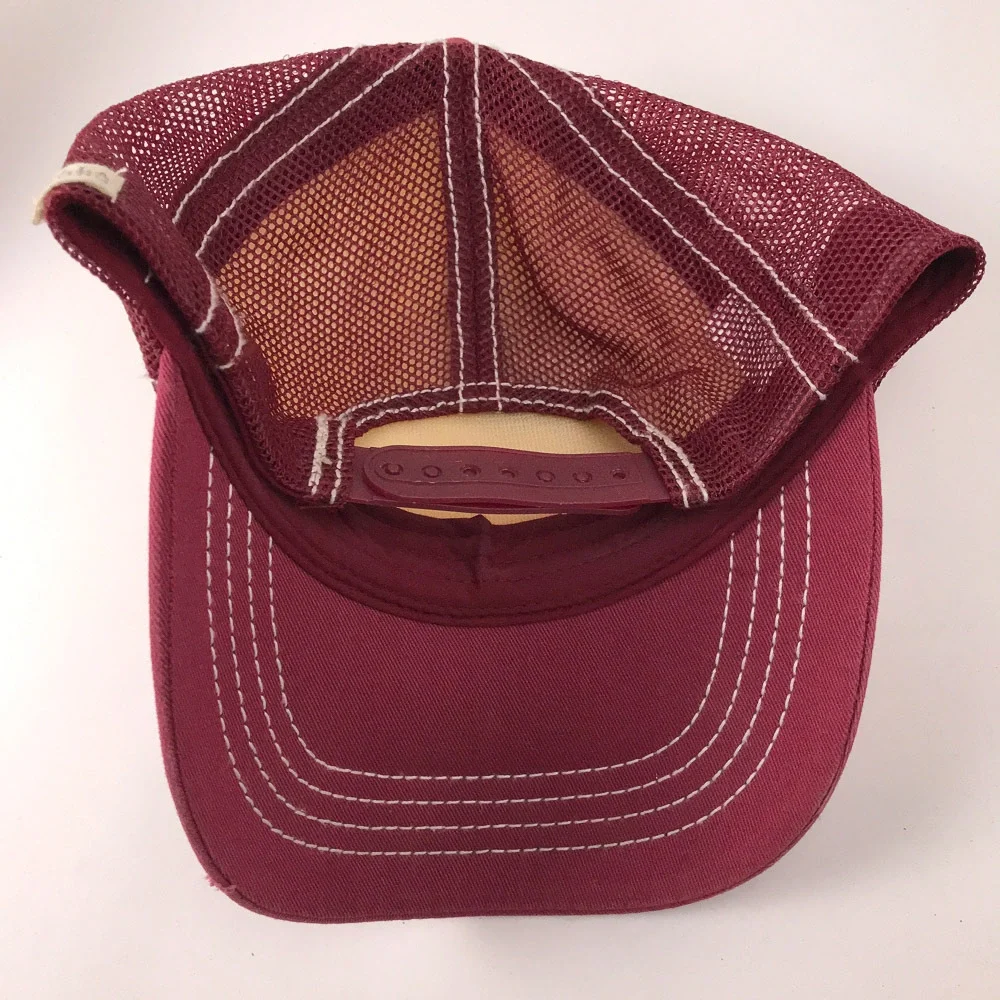 Billabong foam trucker hat red arrow diamond pattern